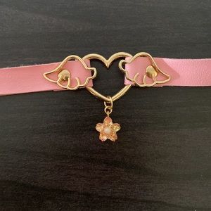 Pink chocker Hot Topic